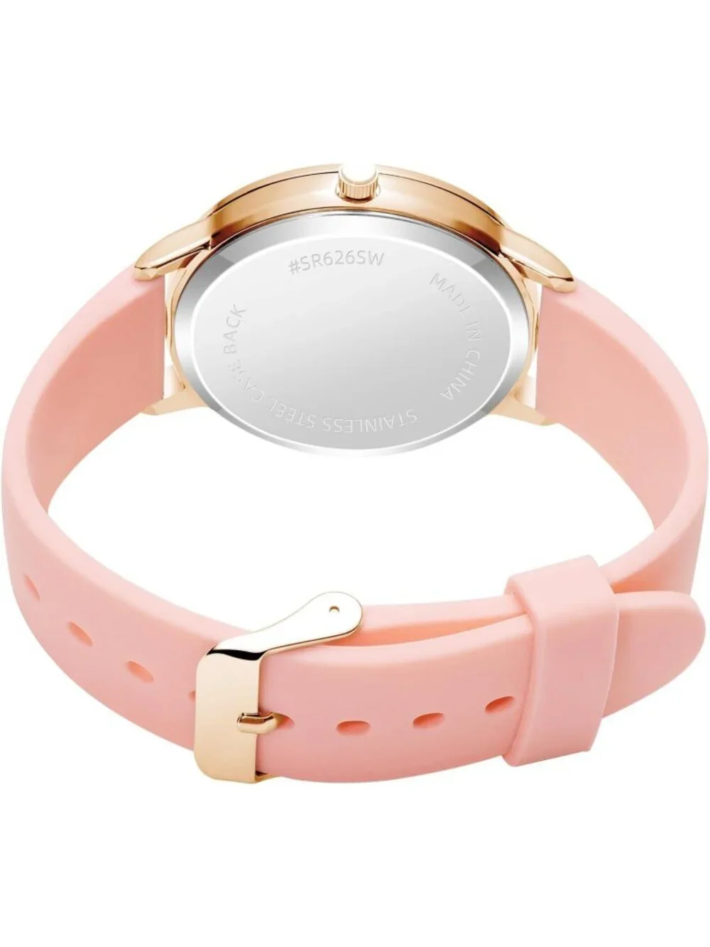 Unisex Rose Gold Waterproof Analog Luminouse Easy Read Dial Quartz Wrist Watch